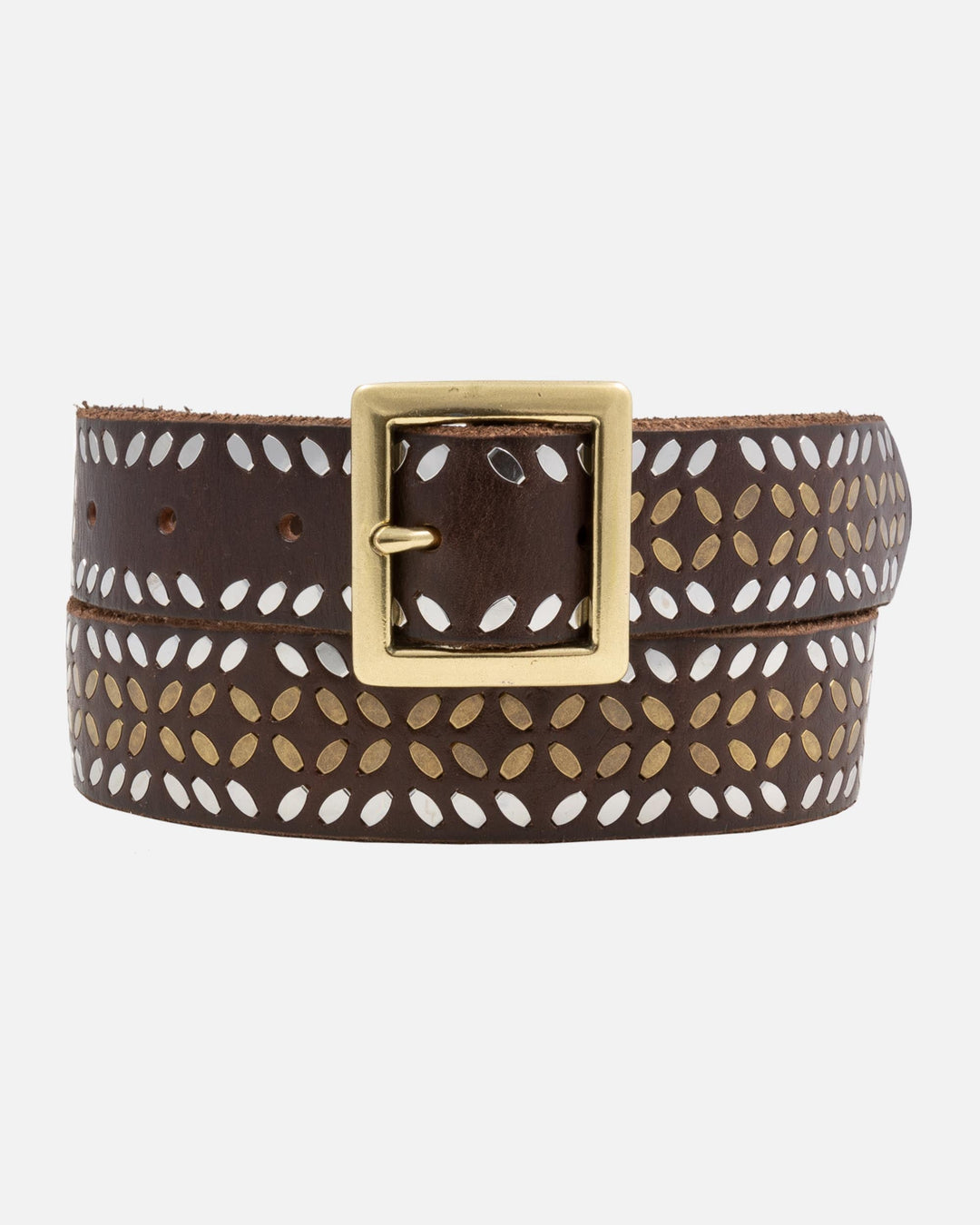 Naz | Studded Leather Belt