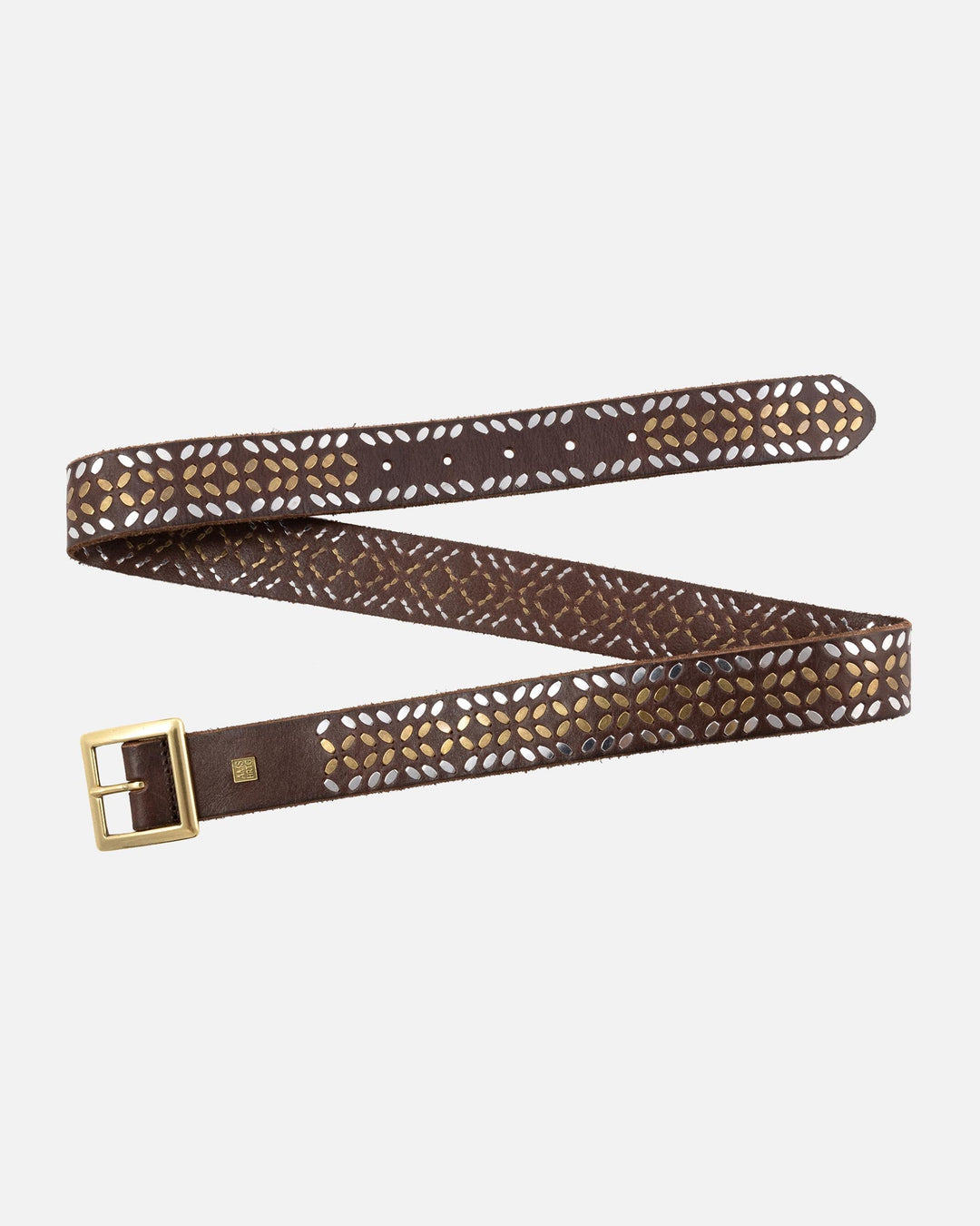 Naz | Studded Leather Belt