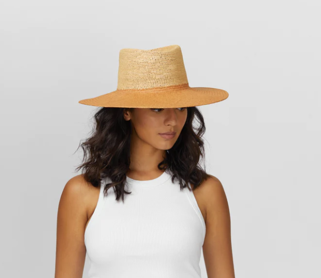 Anemone 2 Tone Straw Hat