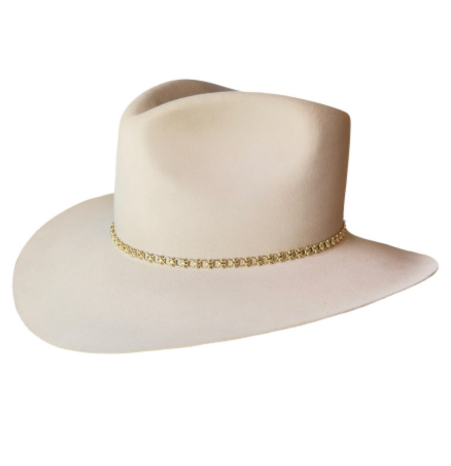 Divided Circle Gold Hat Band