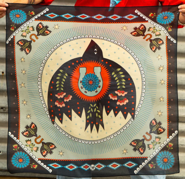 Dovely Too Cotton Bandana- Scarf