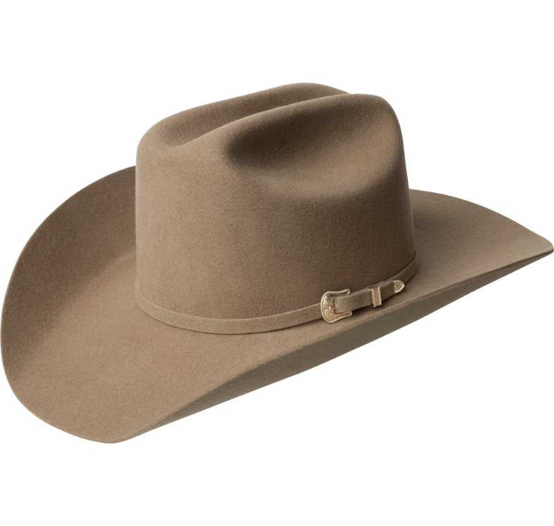 Lightning Cattleman Hat- Fawn
