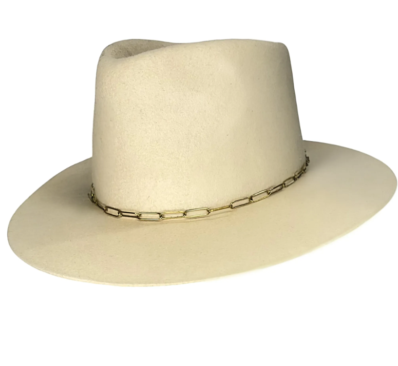 Paper Clip Chain Hat Band