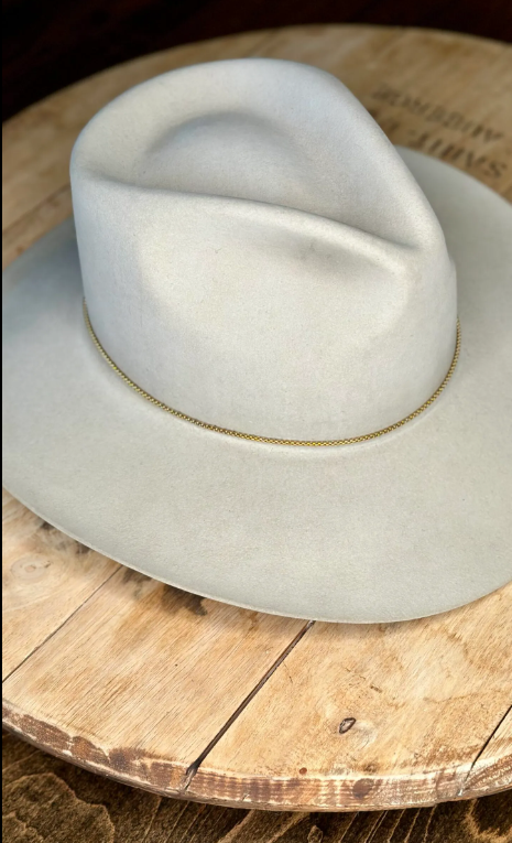 Slide Chain Hat Band- Gold & Silver