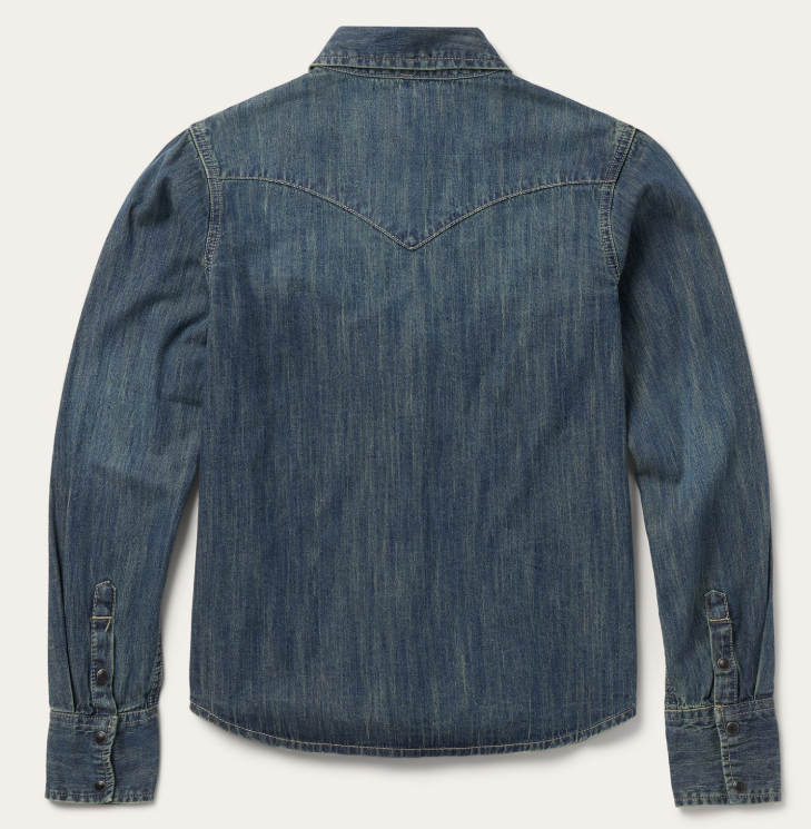 Denim Boyfriend Fit Denim Shirt