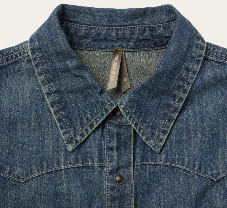 Denim Boyfriend Fit Denim Shirt