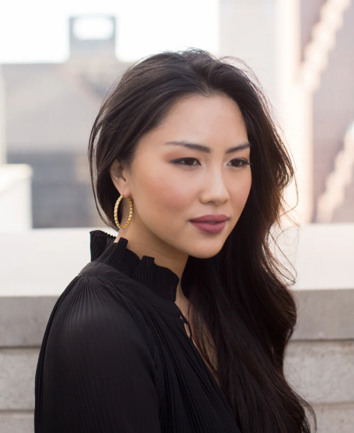 Turquoise & Gold Hoop Earrings
