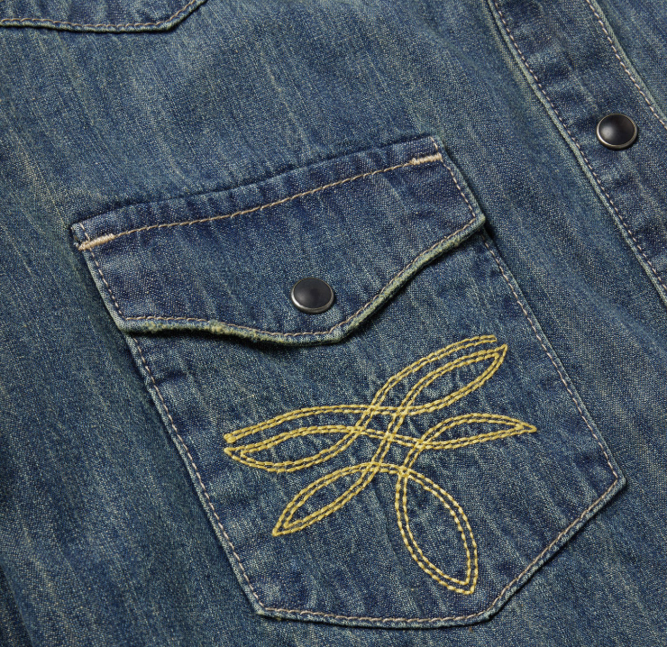 Denim Boyfriend Fit Denim Shirt