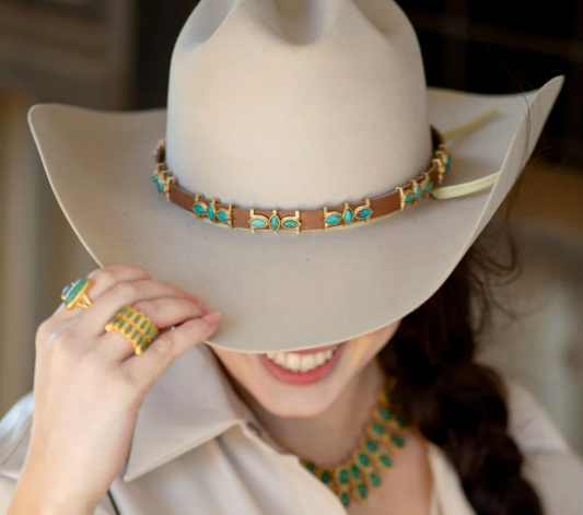 Christina Greene | Cowgirl Hat Jewelry | Houston Designer | Texas-Made