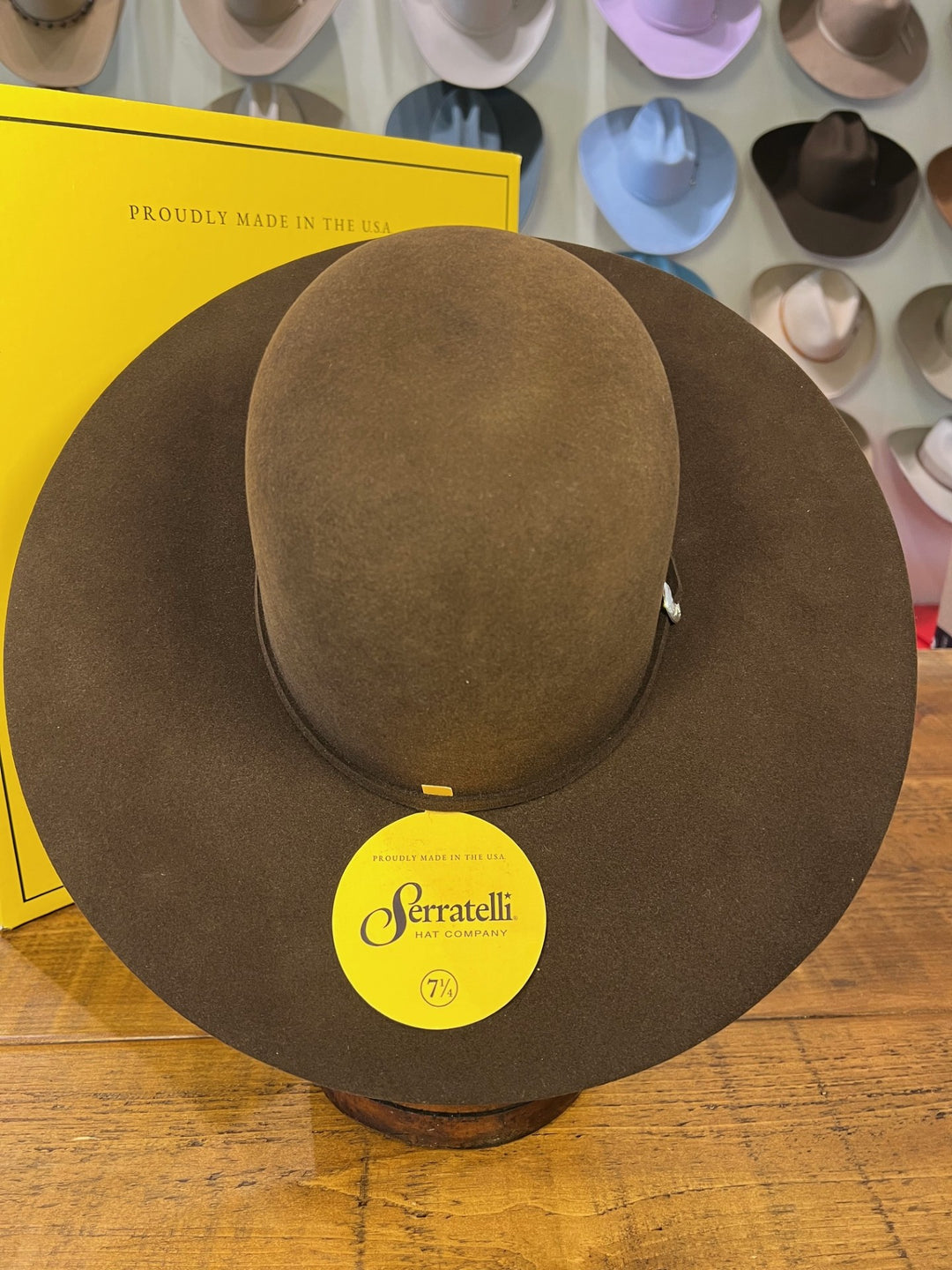 Serratelli 40X Open Crown Chocolate
