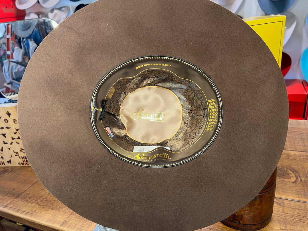 Serratelli 40X Open Crown Chocolate