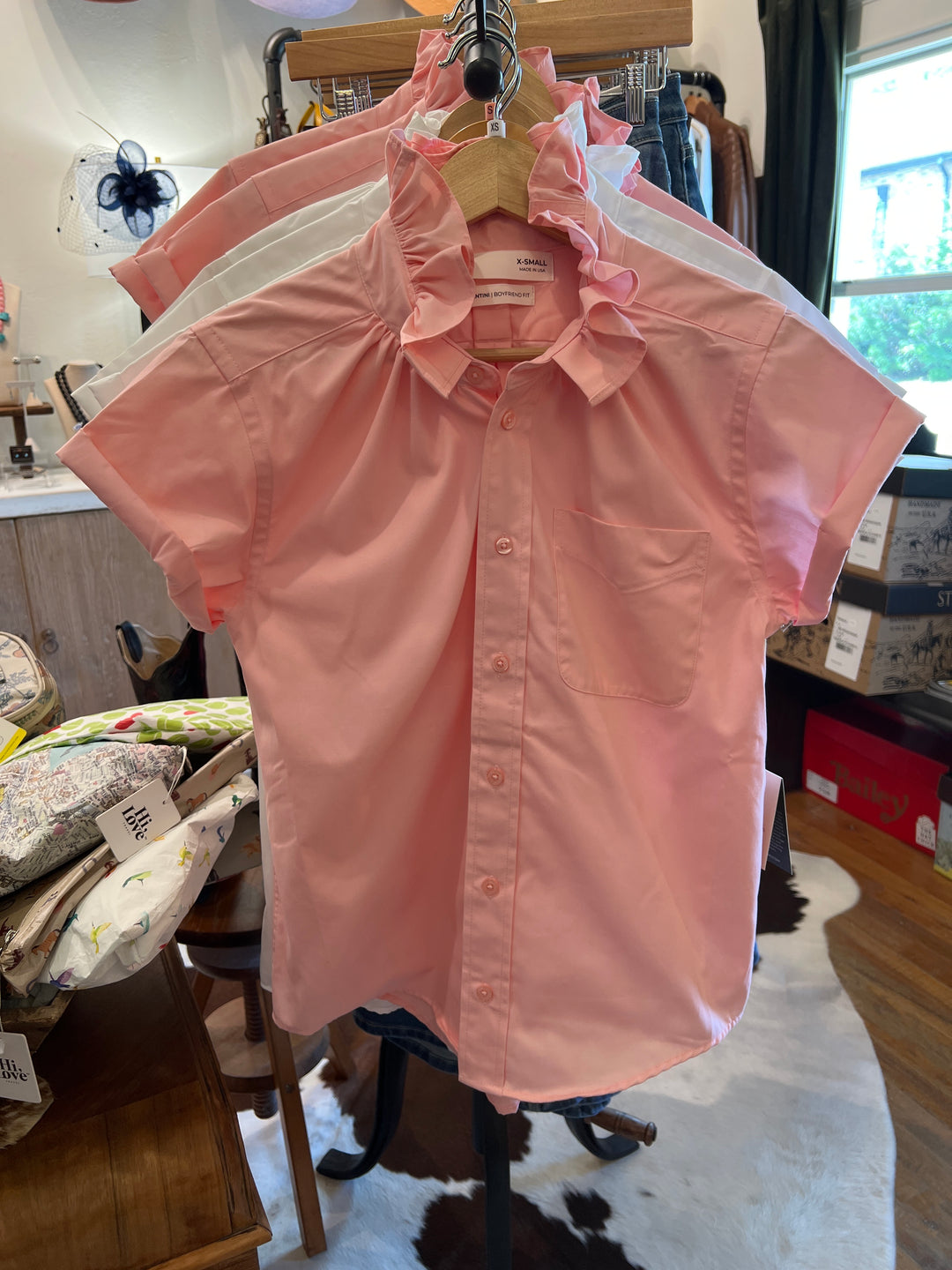 Quarantini Pink Blouse by KMJ