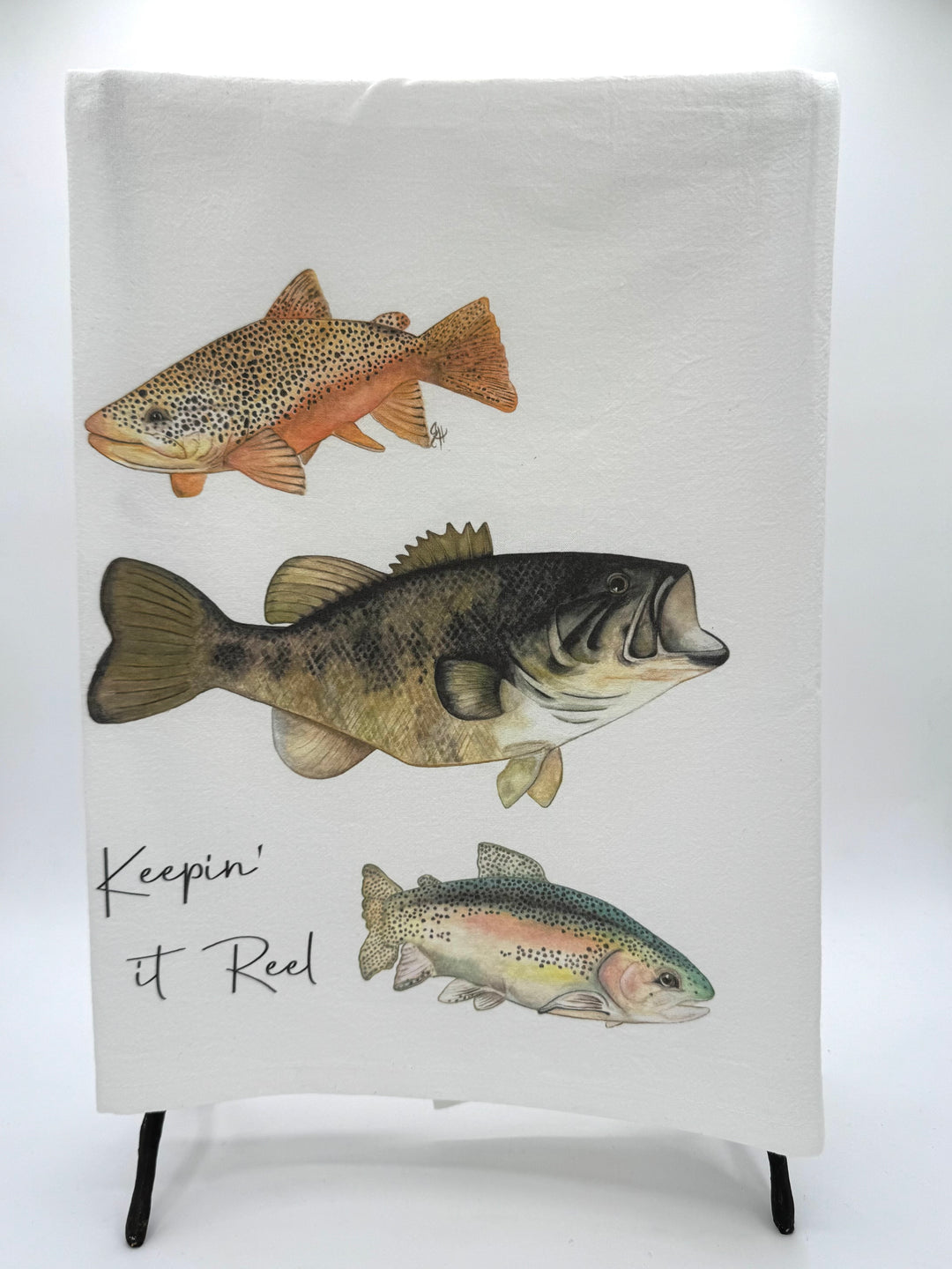 Tea Towel - Keepin' It Reel