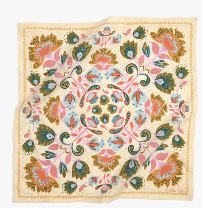 Ingrid Floral Bandana