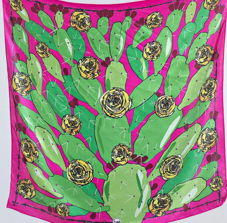 Be Pearful Silk Scarf