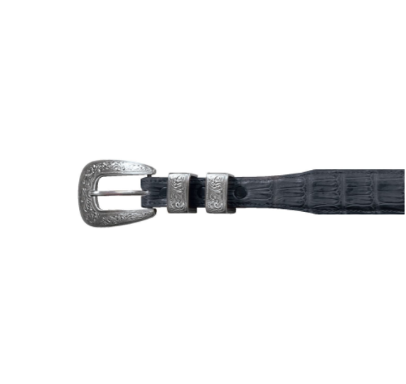 Stetson Caiman Western Belt- Black