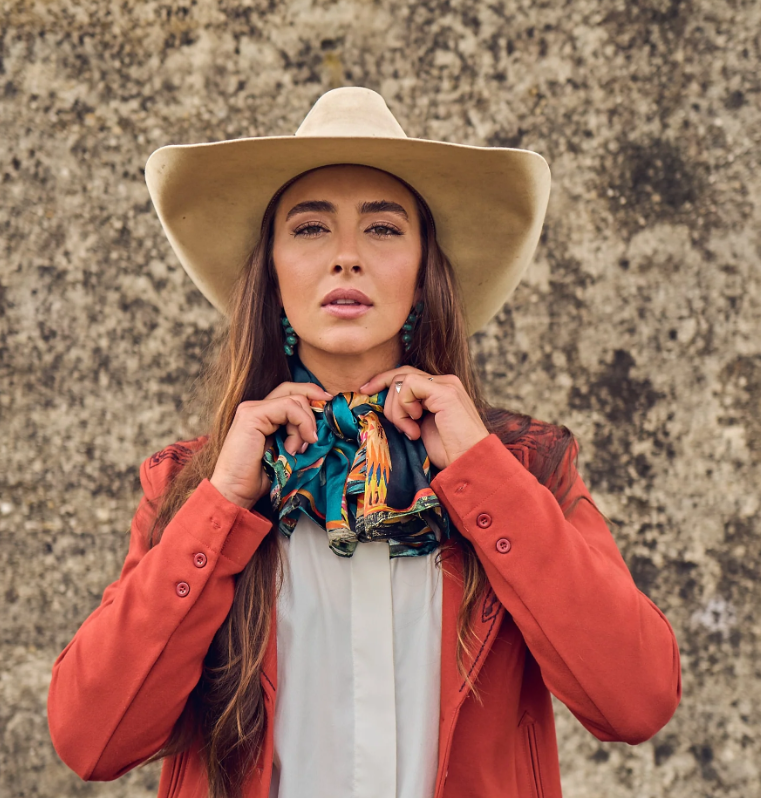 Celestial Queen Silk Scarf