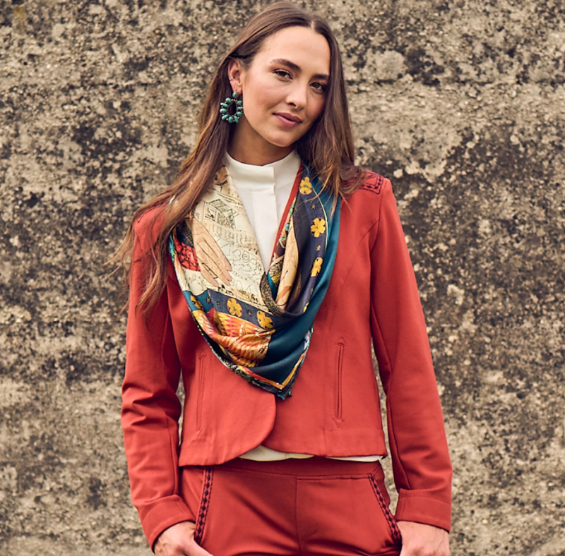 Celestial Queen Silk Scarf