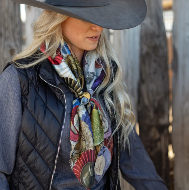 The Champ Silk Scarf