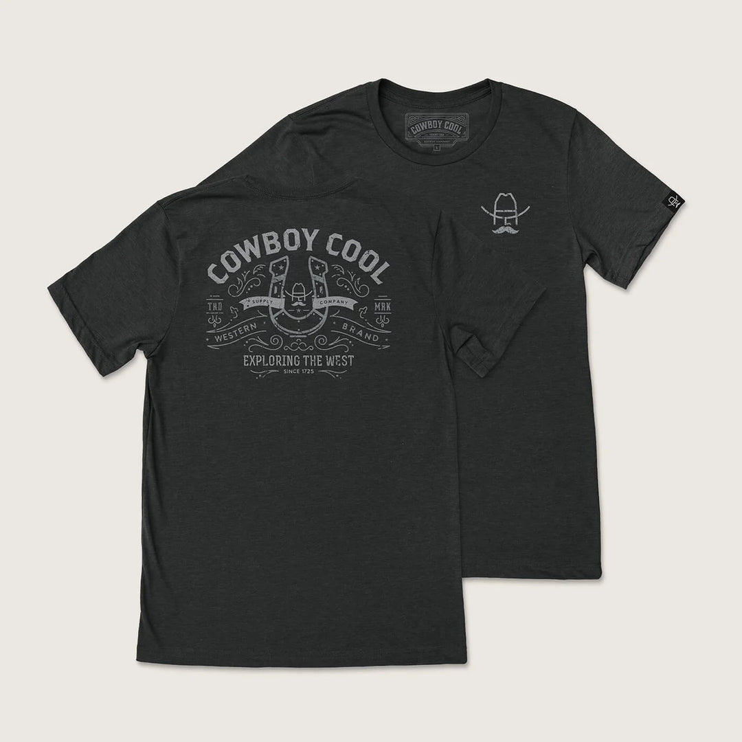 Cowboy Cool 1725 T-Shirt - Black
