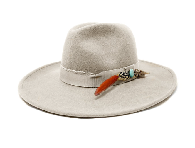 Packable Crushable Felt Hat- Cream