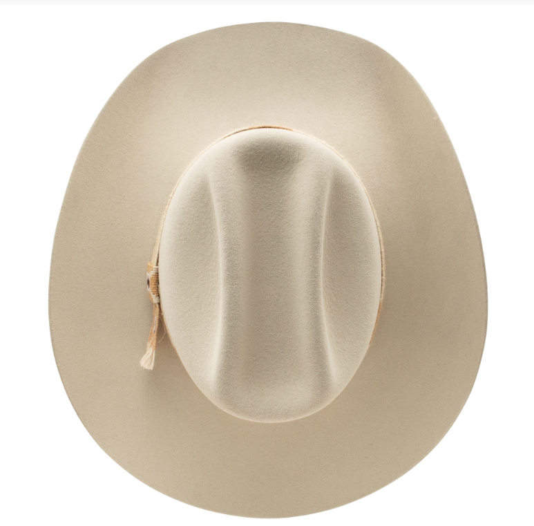 Desert Flower Bone Felt Hat