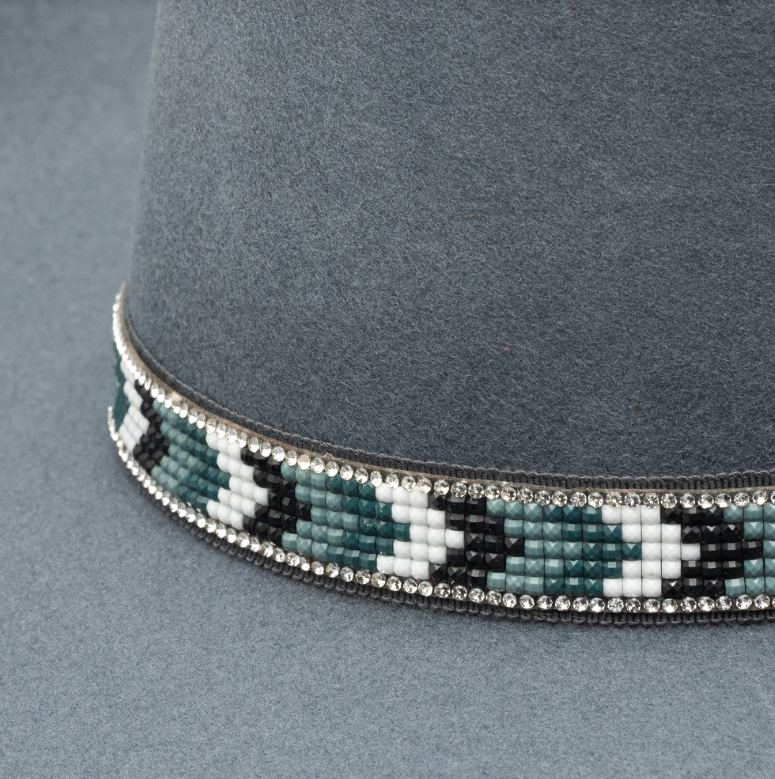 Gold Creek Felt Hat in Denim Mix