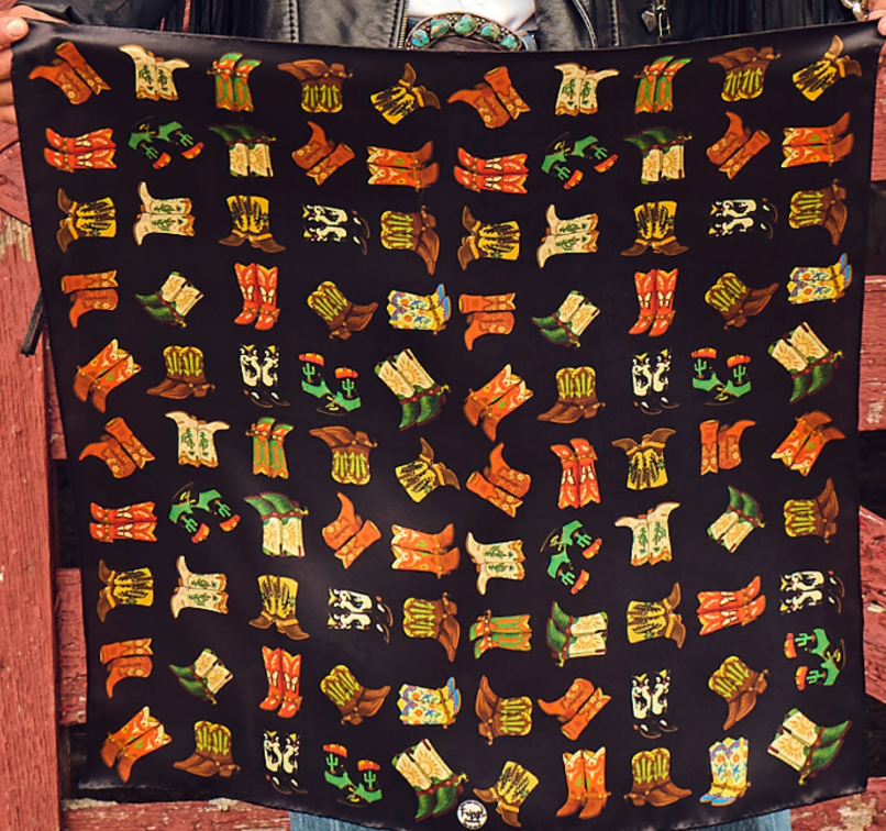Hot Heels Silk Scarf