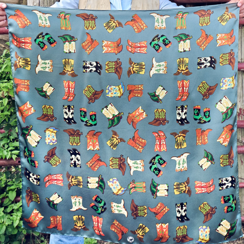 Hot Heels Silk Scarf