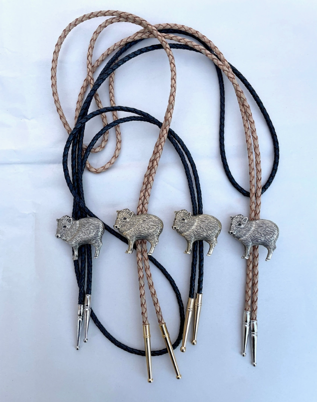 Javelina Bolo Tie