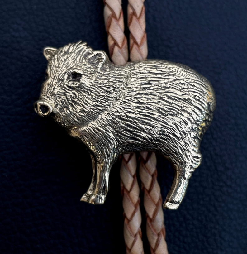 Javelina Bolo Tie