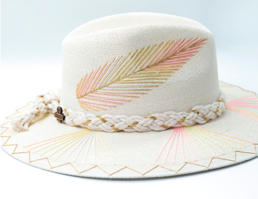 Kapula- Peaches & Cream Straw Hat
