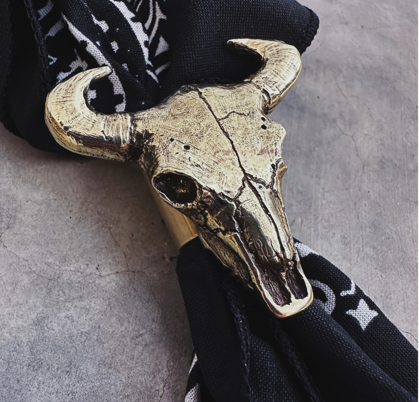 Brass Scarf Slides