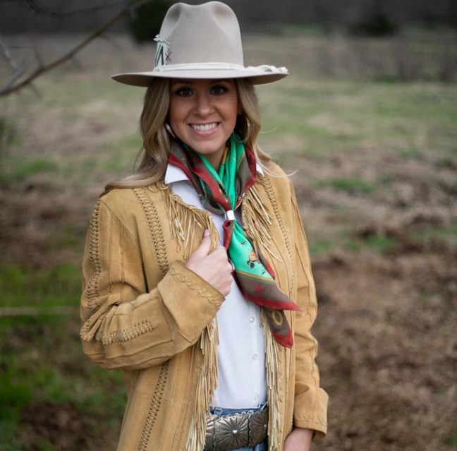 Mint Silk Scarf