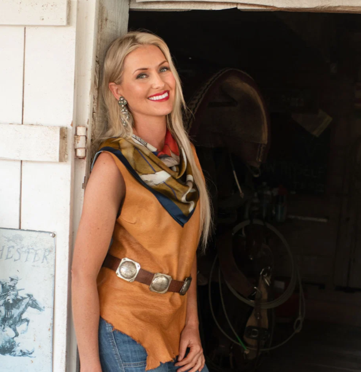 On Tack Silk Scarf