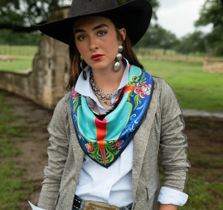 On Top of the World Silk Scarf