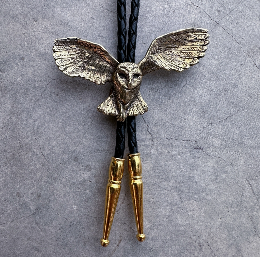 Owl Bolo Tie