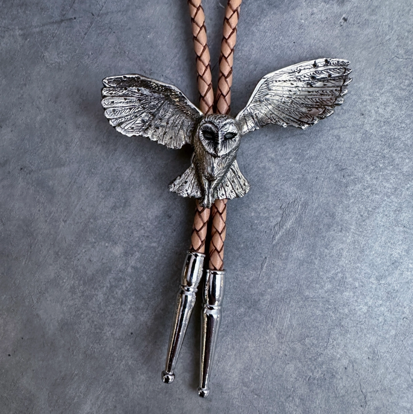 Owl Bolo Tie