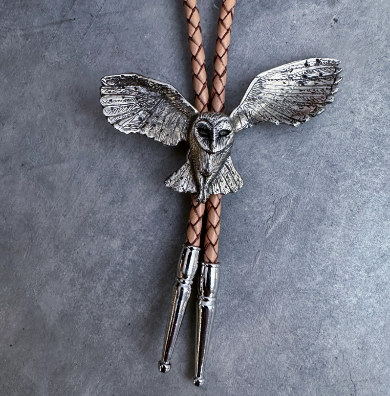 Owl Bolo Tie