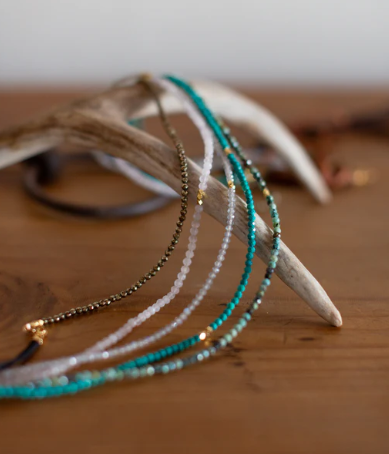 Petite Beaded Hat Band