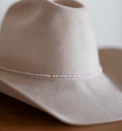 Petite Beaded Hat Band