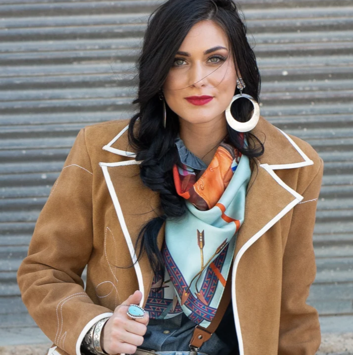 Rodeo King Silk Scarf
