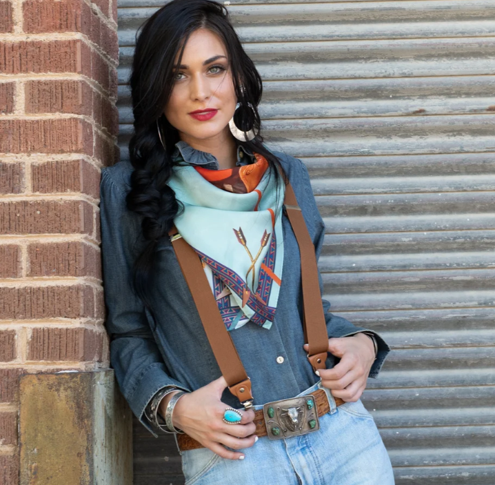 Rodeo King Silk Scarf
