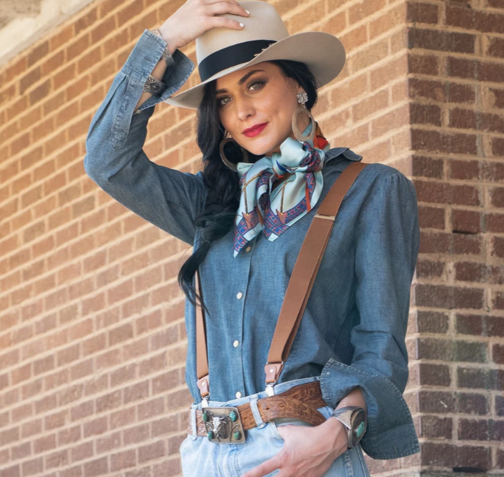 Rodeo King Silk Scarf