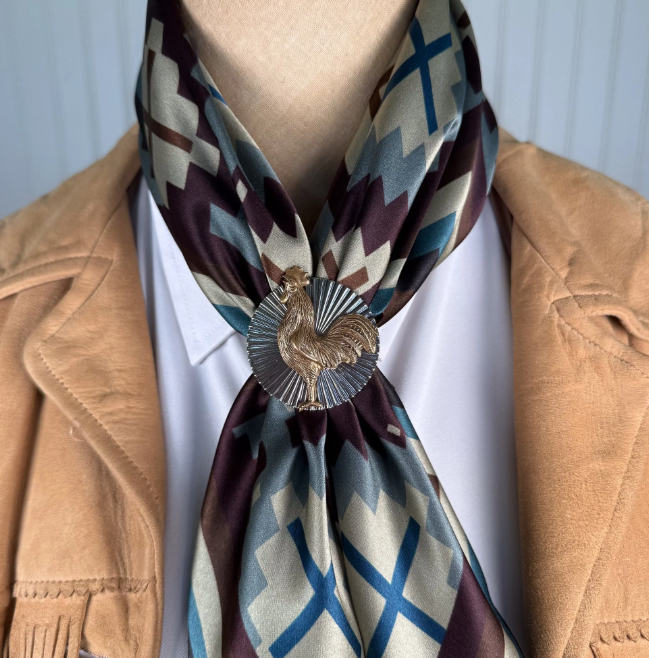 Rooster Scarf Slide