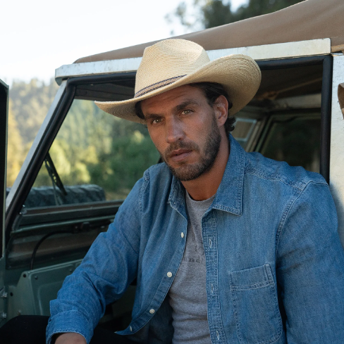 Sawmill Western Straw Hat