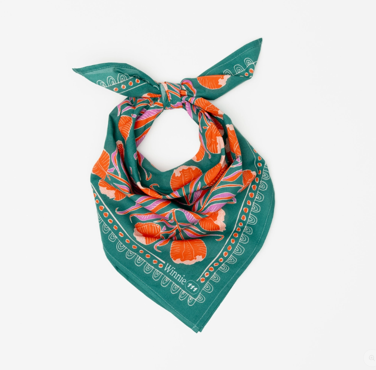 Winnie Green Bandana