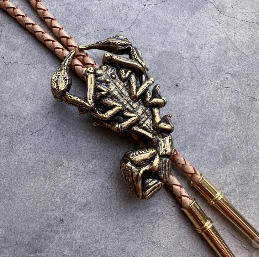 Scorpion Bolo Tie - Small and Large