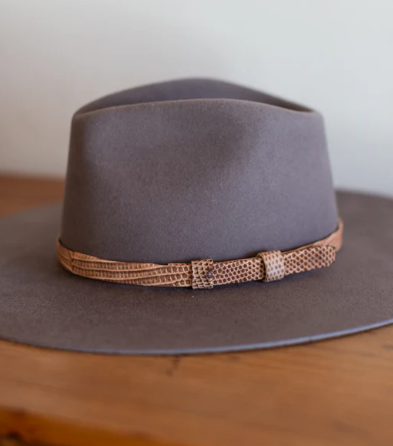 Lizard Hat Band, Limestone Brown