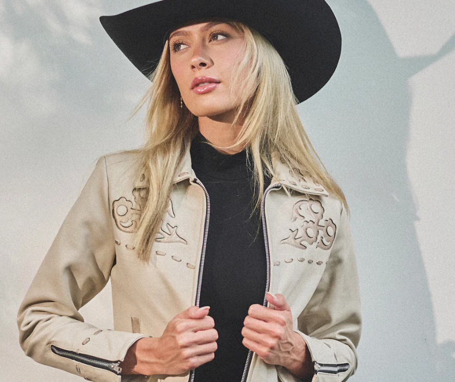 Bloom Town Jacket- Blanca